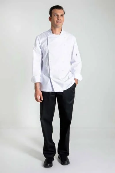 Alternative view of Xenias Long Sleeve Chef Jacket