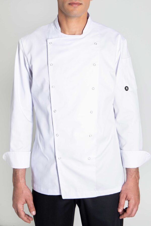 Xenias Long Sleeve Chef Jacket - Thumbnail Image 1