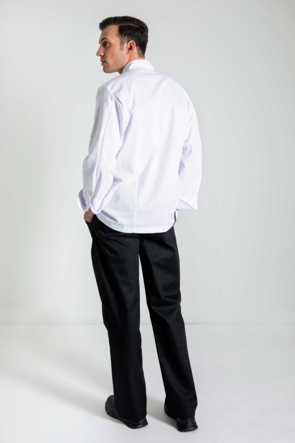 Xenias Long Sleeve Chef Jacket - Thumbnail Image 4