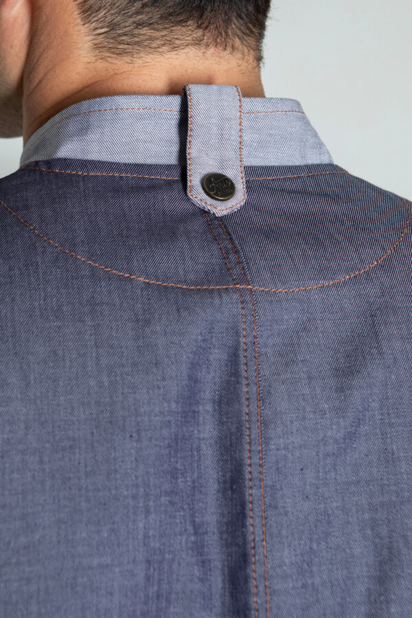 Lee Denim Chef Jacket - Thumbnail Image 5