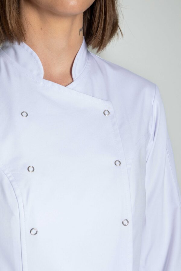 Xenias Women's Long Sleeve Chef Jacket - Thumbnail Image 3