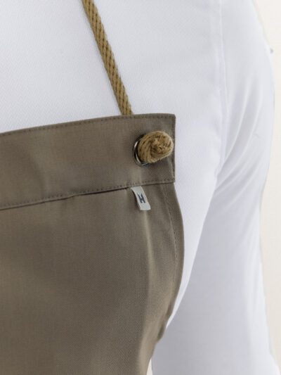 Alternative view of Spanish One Bib Apron