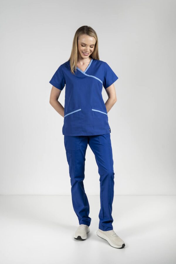 Moka Scrub Top - Thumbnail Image 2