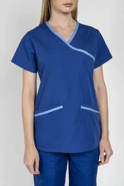 Moka Scrub Top