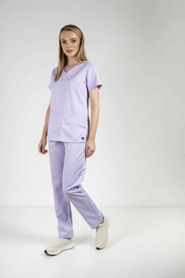 Moka Tencel Scrub Top - Thumbnail Image 2