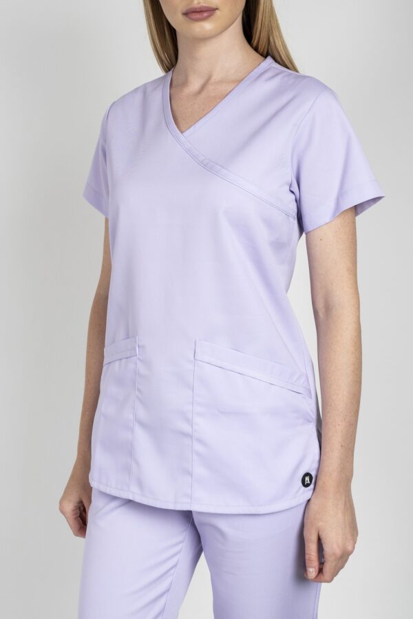 Moka Tencel Scrub Top - Thumbnail Image 1