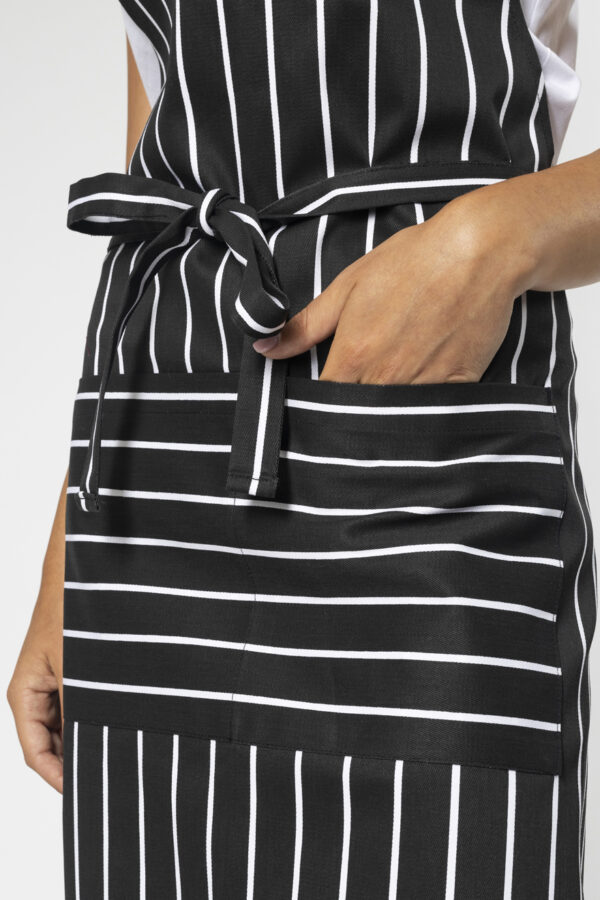 Stripe Bib Apron - Thumbnail Image 3