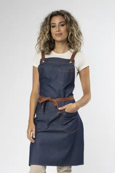 Jamie Denim Crossback Apron
