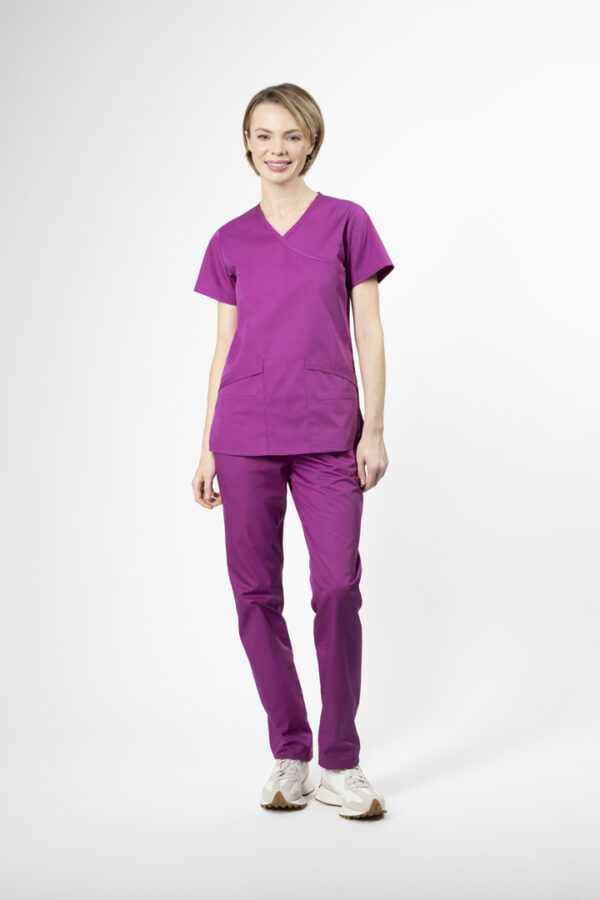 Moka Scrub Top - Thumbnail Image 2
