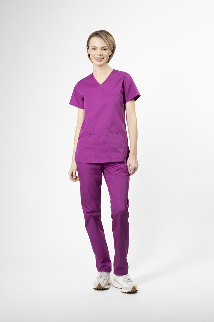 Moka Scrub Top - Image 2
