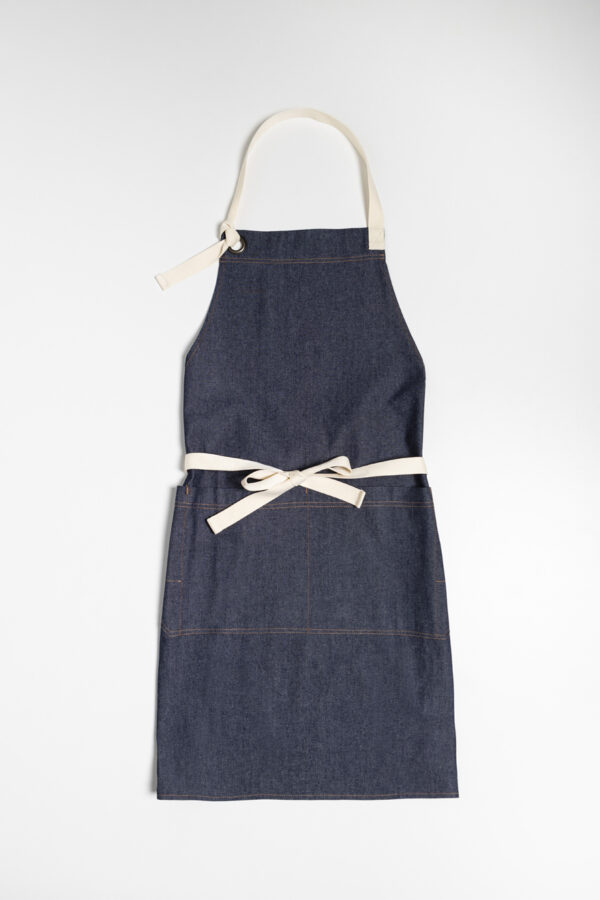 Pantry Denim Bib Apron - Thumbnail Image 6