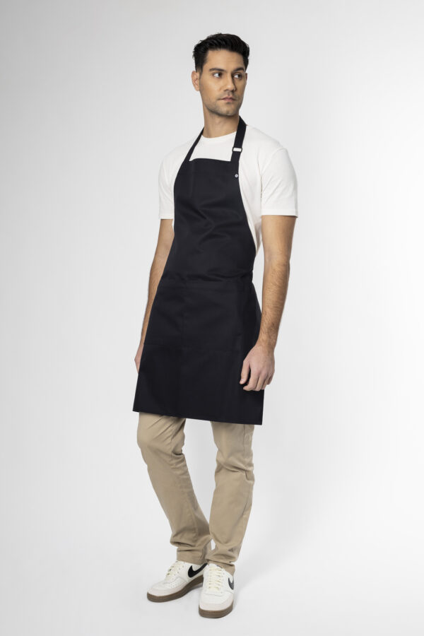 Plain Bib Apron - Thumbnail Image 4
