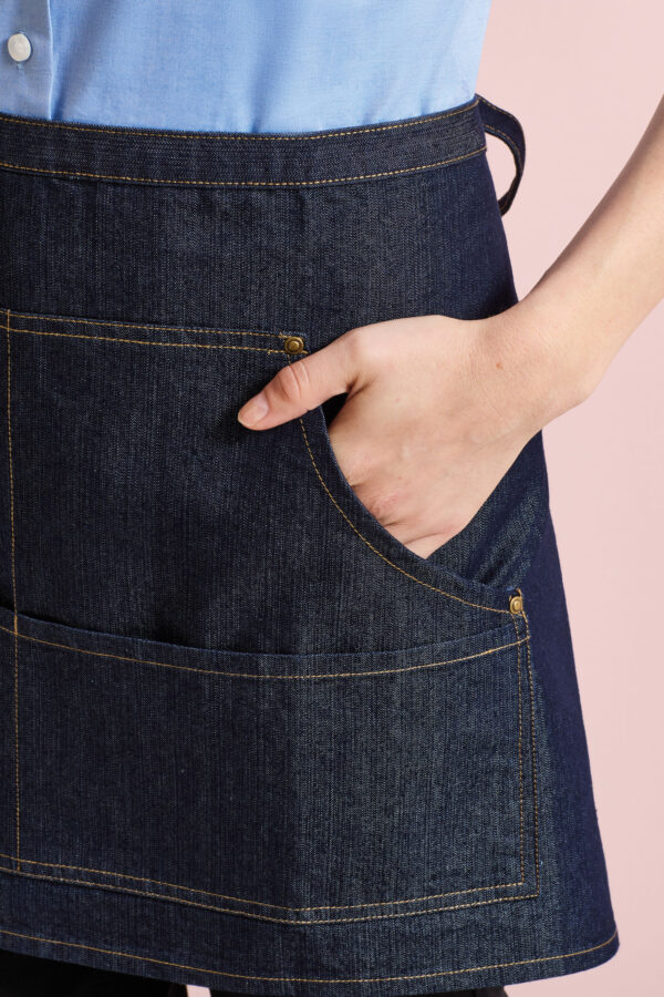 Denim Waist Apron - Thumbnail Image 4