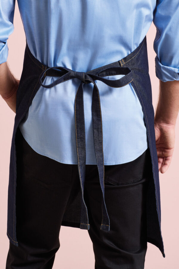 Denim Bib Apron - Thumbnail Image 5