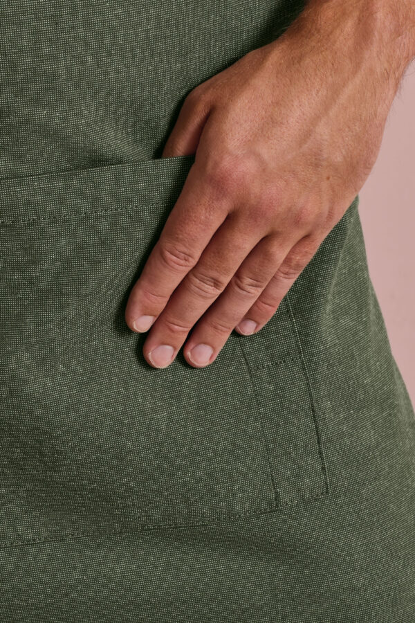 Annex Oxford Bib Apron - Thumbnail Image 4