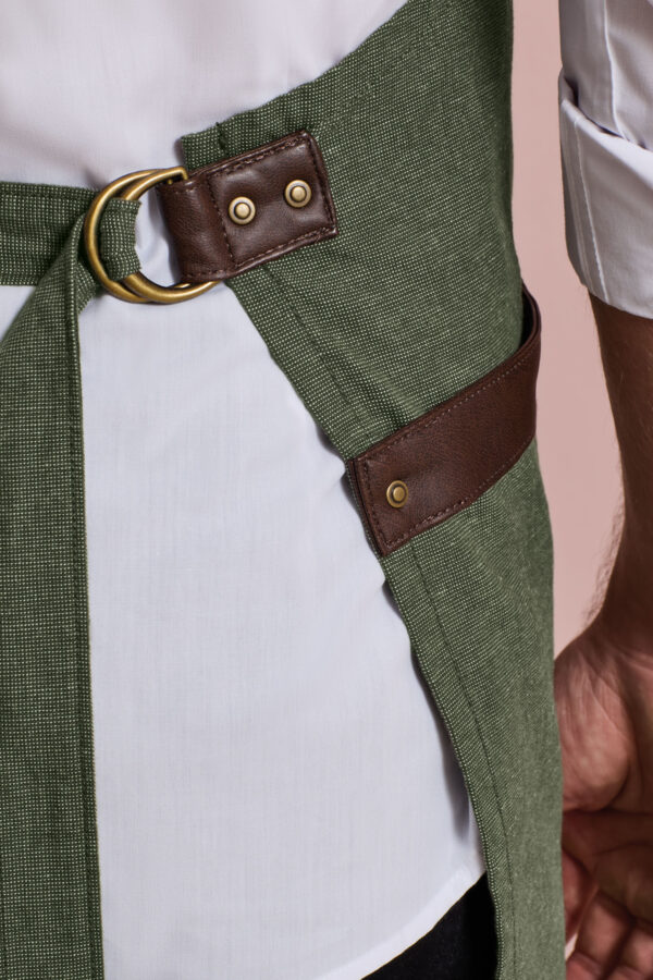 Annex Oxford Bib Apron - Thumbnail Image 3