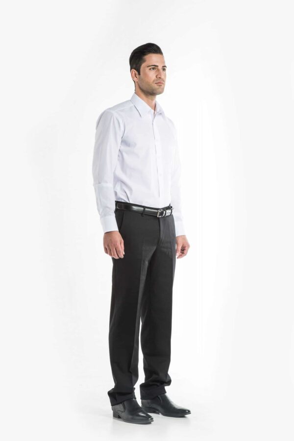 Classic Collar Long Sleeve Shirt - Thumbnail Image 3