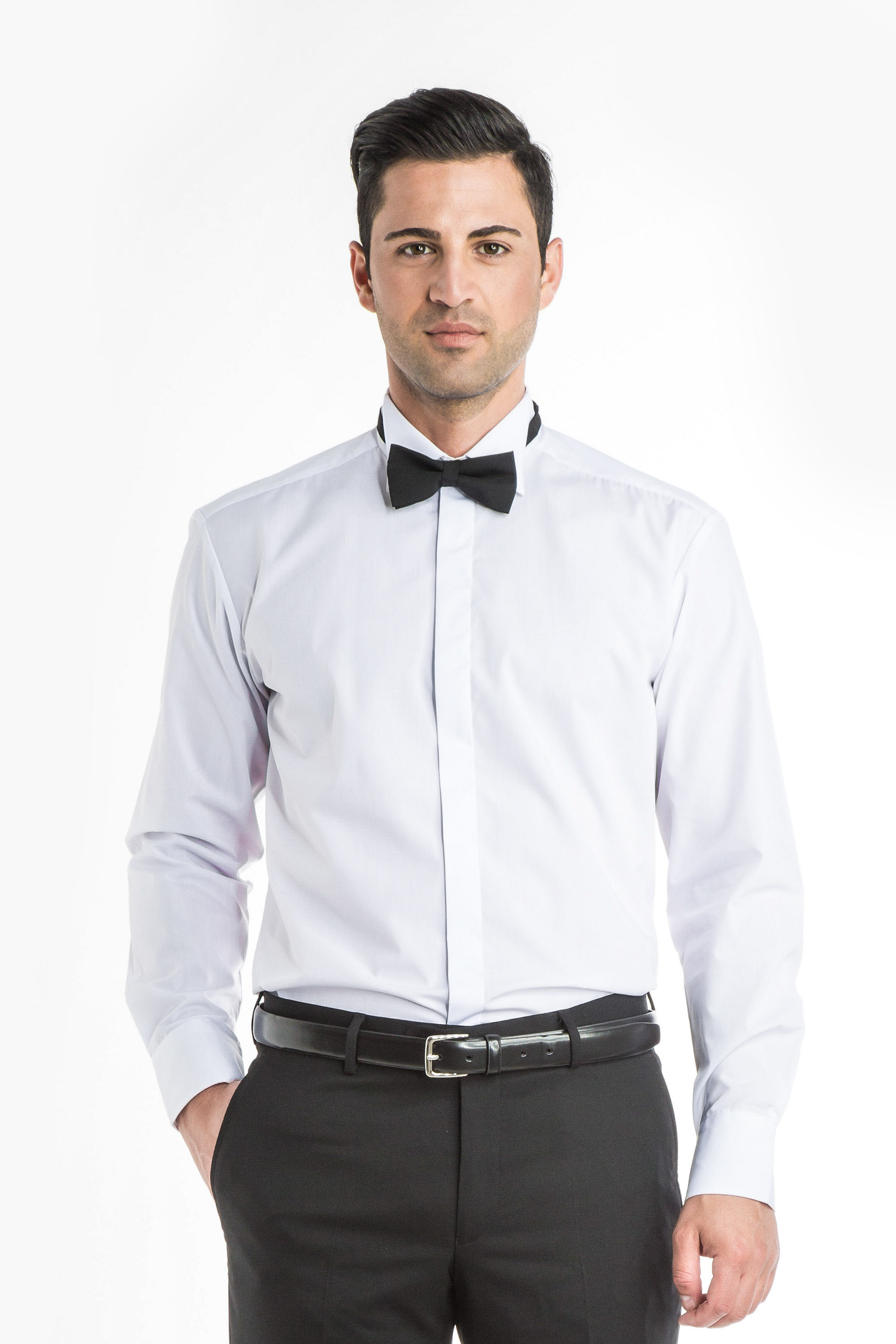 Long Sleeve Wing Collar Shirt | Aris Uniforms