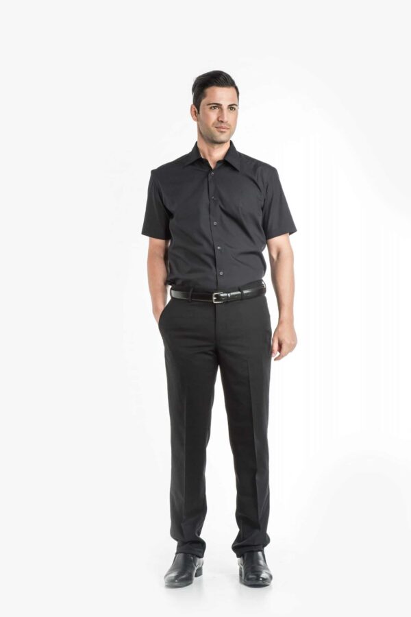 Classic Collar Short Sleeve Shirt - Thumbnail Image 5