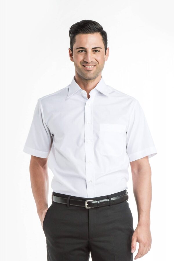 Classic Collar Short Sleeve Shirt - Thumbnail Image 1