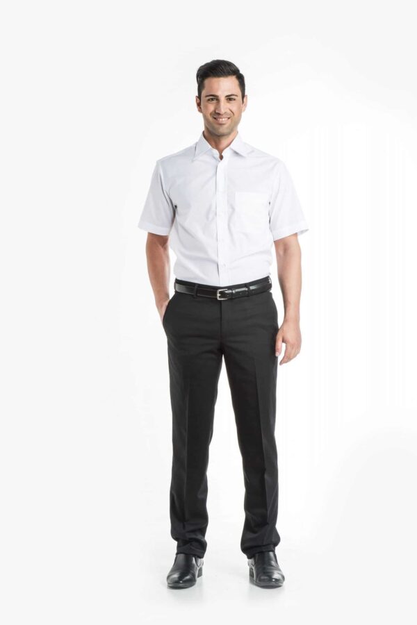 Classic Collar Short Sleeve Shirt - Thumbnail Image 2