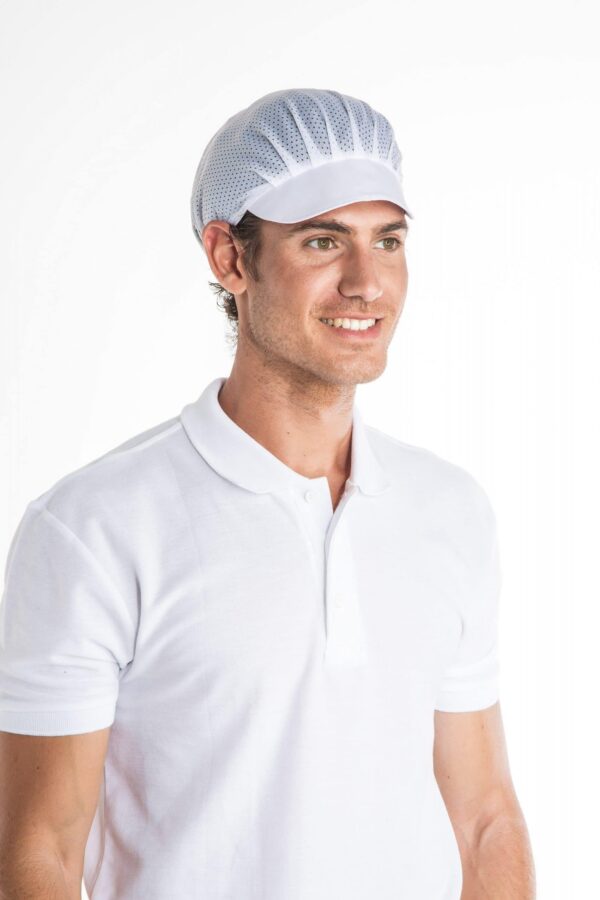 Cap With Pleats And Net - Thumbnail Image 2